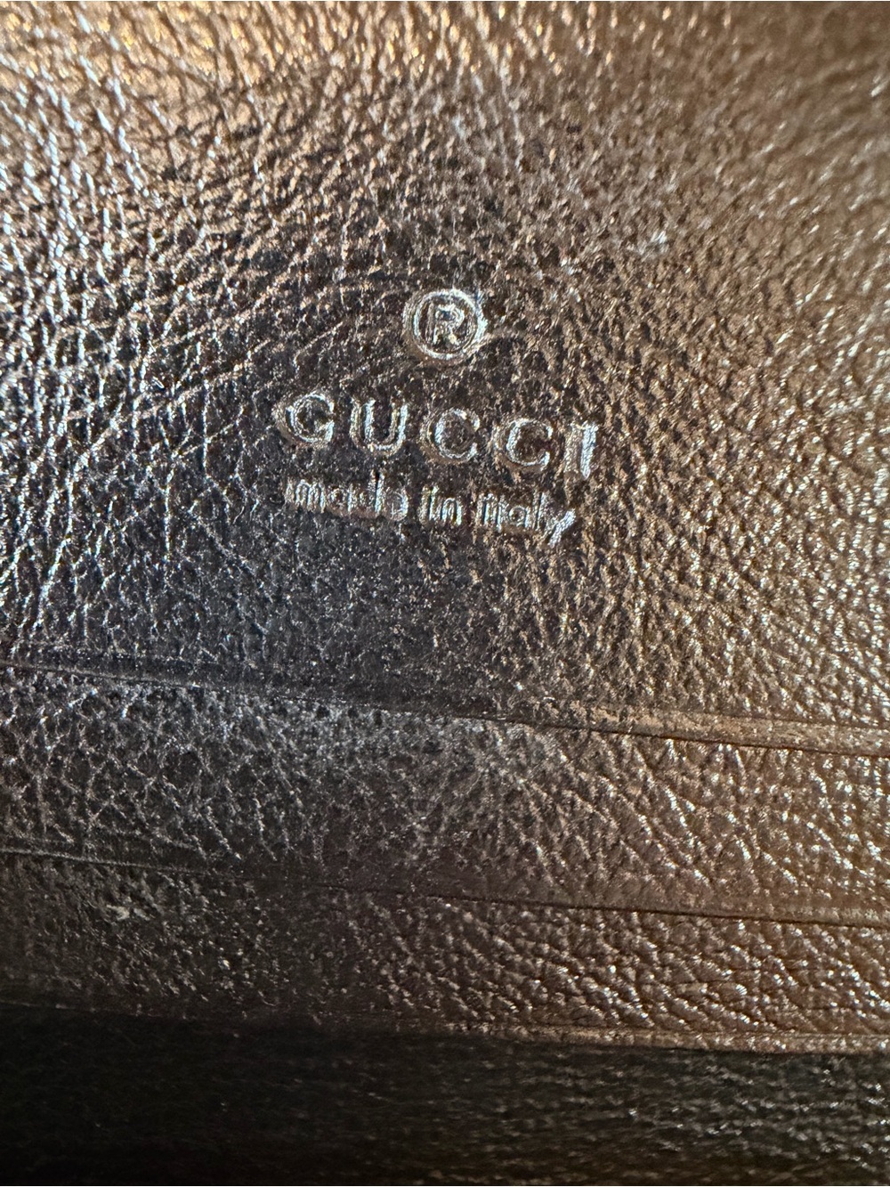 Gucci Black/Red Quilted Glazed Leather GG Marmont Card Case Sold Out! - Picture 9 of 15